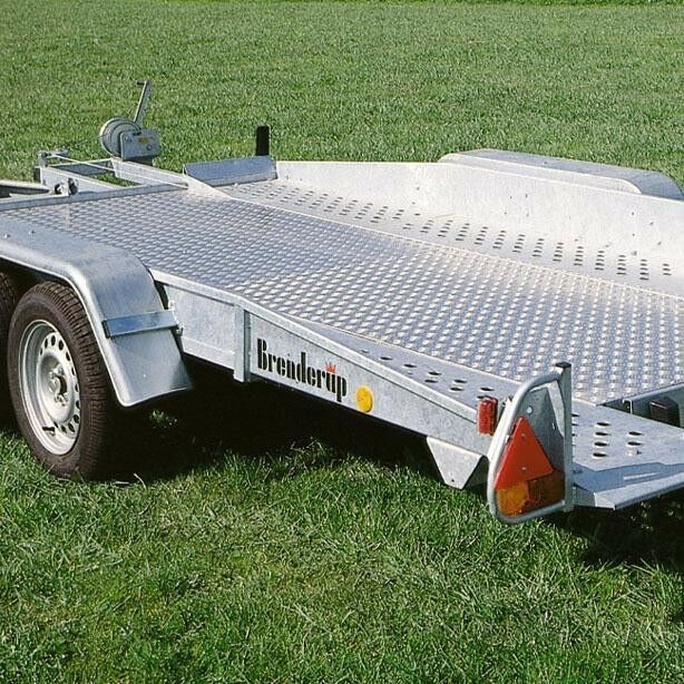 Autotransporter Brenderup AT2500LBTB U110 (2022) – hydraulisch kippbar, mit Seilwinde