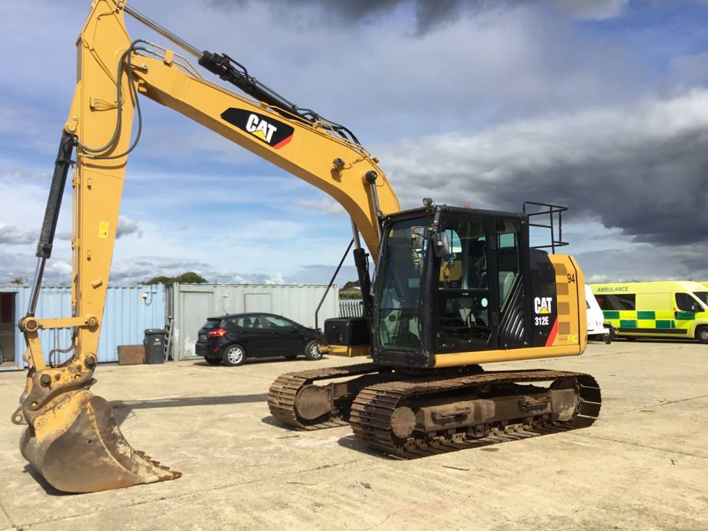 Kettenbagger Caterpillar 312E (2012) – 7.011 Betriebsstunden