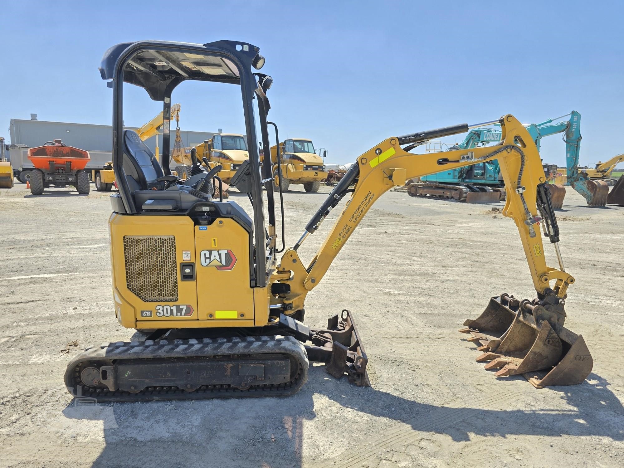 Minibagger Caterpillar 301.7CR (2021) – 1,8 t