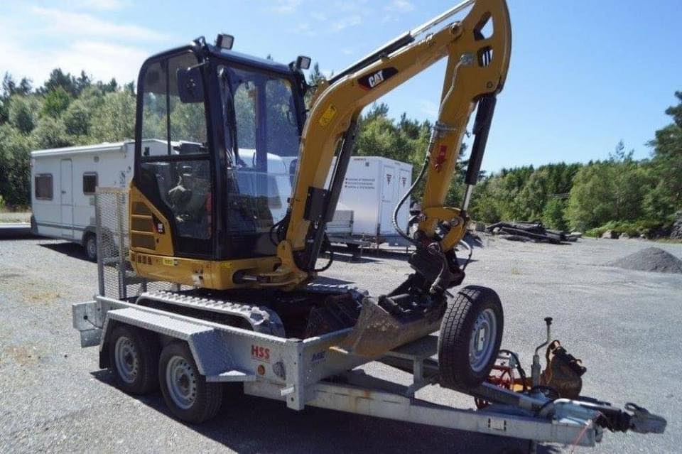 Minibagger Caterpillar 301.7D (2017) – 1,85 t – 1.461 Betriebsstunden