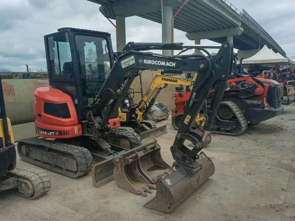 Minibagger Eurocomach ES 28.2 ZT (2016) – 2,8 t – 2.640 Betriebsstunden