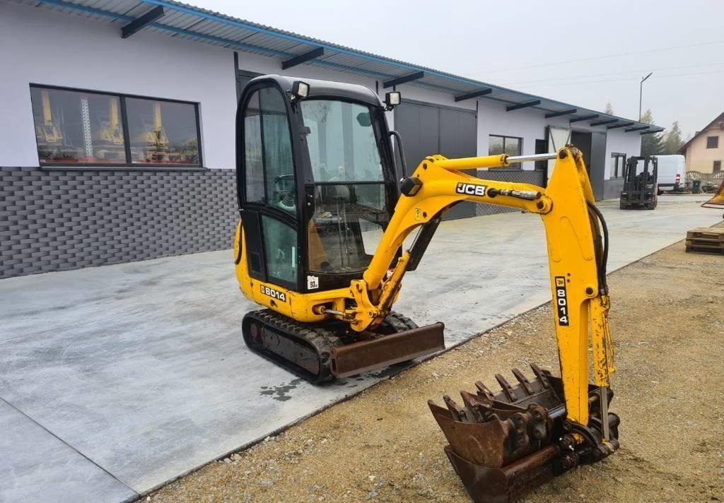Minibagger JCB 8014 (2007) – 1,4 t – 2.704 Betriebsstunden