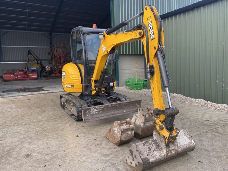 Minibagger JCB 8026 CTS (2014) – 2,6 t – 3.265 Betriebsstunden