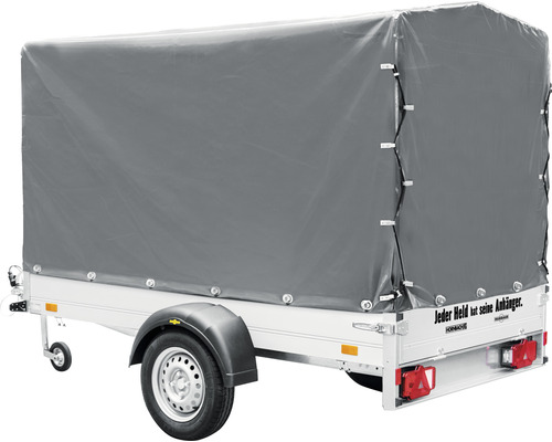 Planenanhänger Humbaur 4.0 mit Plane und Spriegel – 251 × 131 × 30 cm, 750 kg zGG, ungebremst